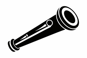 kazoo line art silhouette vector illustration