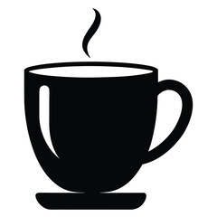 Espresso Mug Vector Art Illustration - Coffee Cup Design for Digital Use