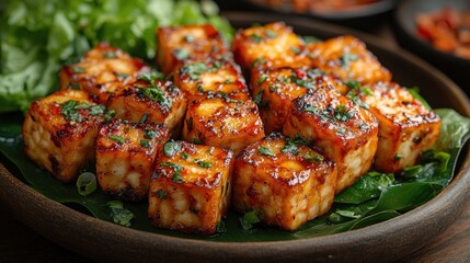 Delicious Grilled Paneer Cubes: A Culinary Delight