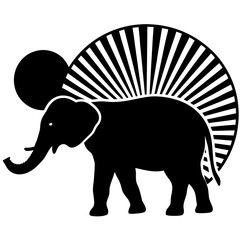 elephant vector illustration