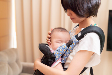 日本人の親子