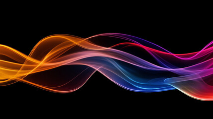 Obraz premium Creative colorful smoke wallpaper.