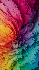 Colorful gradient background with bright and vibrant abstract hues.