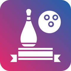 Bowling League icon style