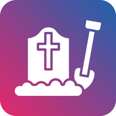 Obraz premium Bury icon style