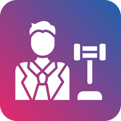 Judge icon style