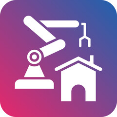 House Construction icon style