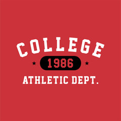 sport club Typography graphic t shirt design 