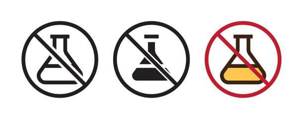 set of no preservative's icon