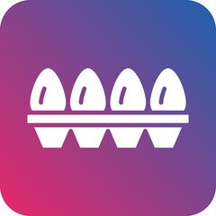 Egg Carton icon style
