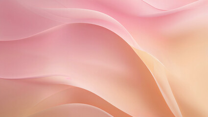 Soft Pastel Pink to Light Peach Gradient