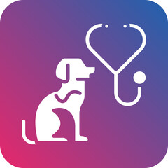 Animal Checkup icon style