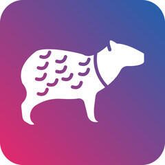 Capybara icon style