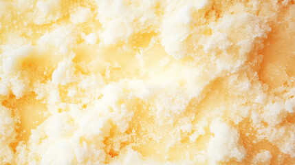 Close up texture of cheshire cheese and crumbly cheese surface detail for culinary art and design