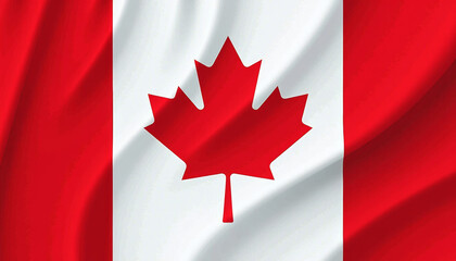 Canada Flag Image - Detailed Design