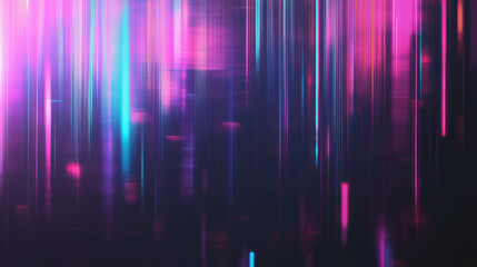 Fototapeta premium Vibrant abstract bokeh lights background for artistic design