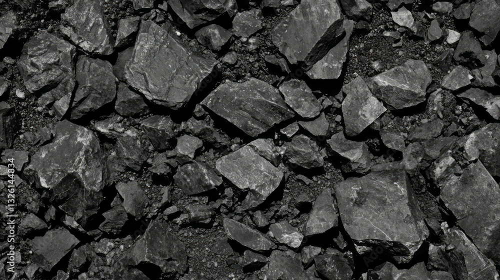 Poster dark rocky texture with grainy noise for background design