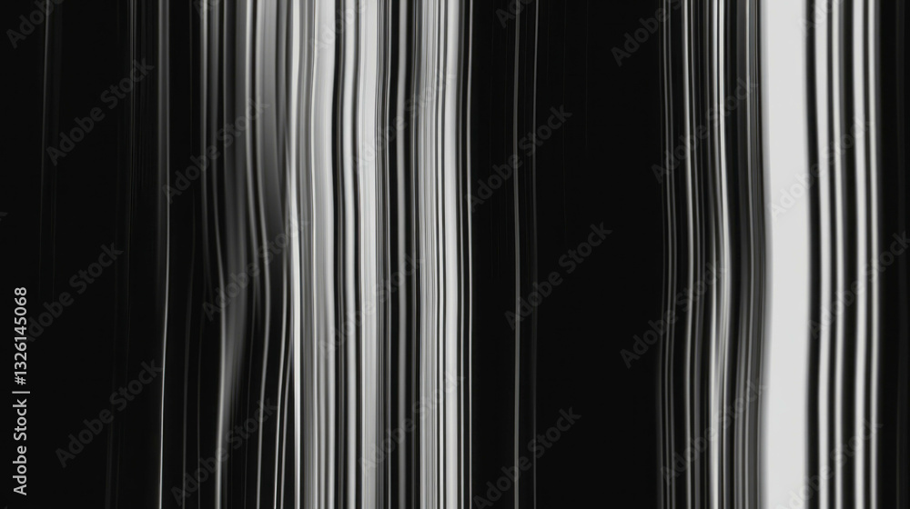 Fototapete abstract dirty scanner texture with distorted color stripe patterns
