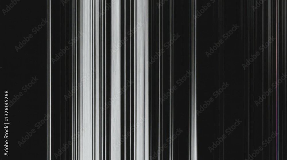 Poster Abstract grunge texture with vertical scan lines and digital artifacts for background design