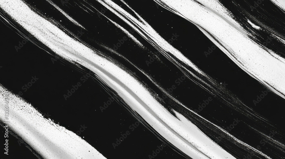 Aufkleber abstract black and white texture with scratches and abrasions for artistic design and backgrounds