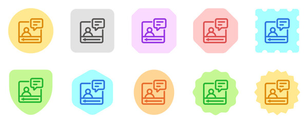 Editable video tutorial, online course vector icon. Online learning, course, tutorial. Part of a big icon set family. Perfect for web and app interfaces, presentations, infographics, etc