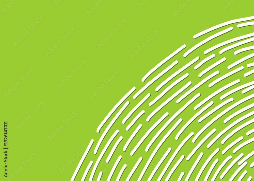 Poster abstract background with seamless curved lines pattern and with some copy space area