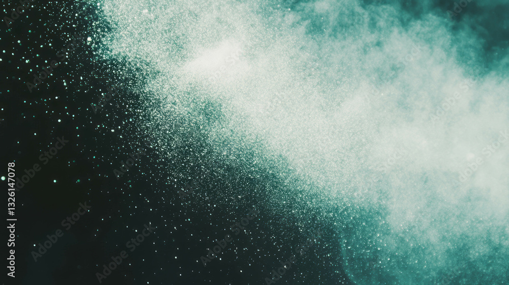 Aufkleber abstract chalk dust and residue texture for grunge overlay design