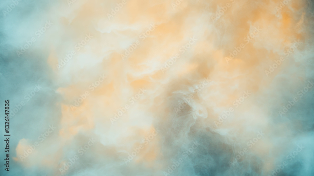 Poster ethereal cosmic dust and nebula grunge texture for design projects