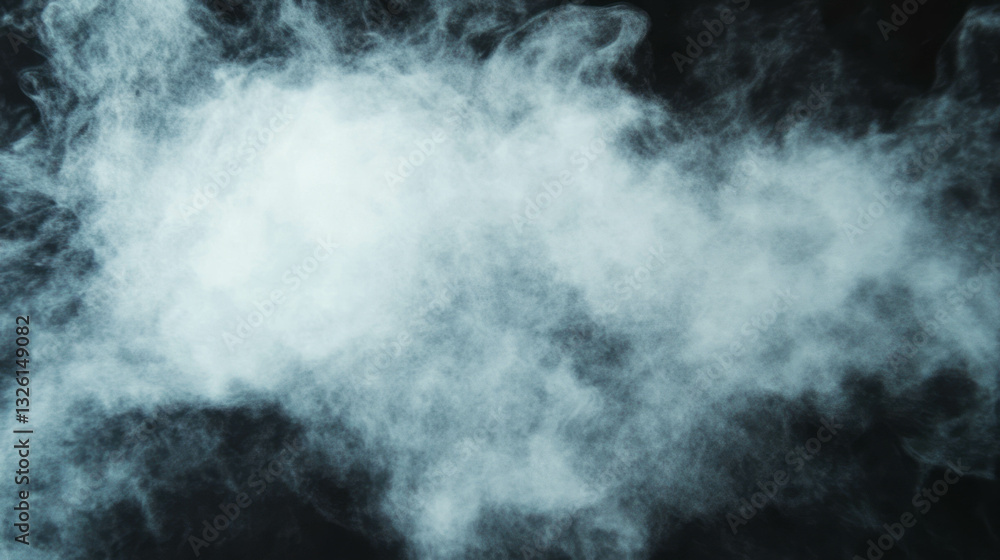 Poster atmospheric mist and dust texture with grunge elements for creative design
