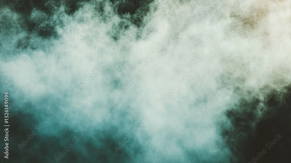 Aufkleber atmospheric dust texture with mist and condensation background for design projects