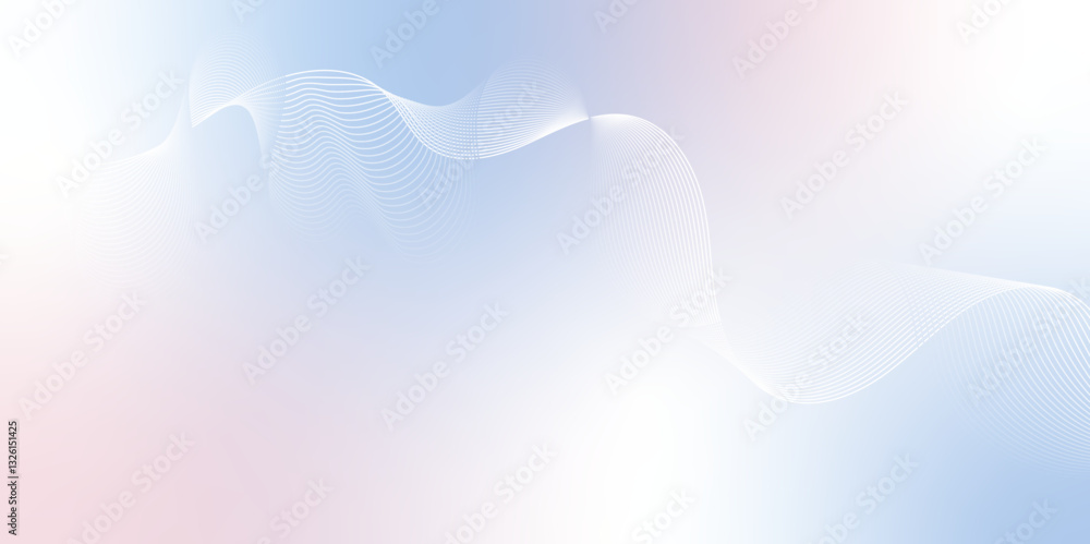 Poster Abstract wavy background. abstract dynamic color lines, waves Smooth curve abstract vector background layout design. Vector illustration. Design template for cover, business ,postcard certificate	