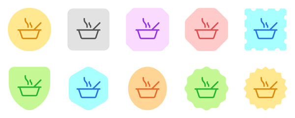 Editable warm soup vector icon. Food, restaurant. Part of a big icon set family. Perfect for web and app interfaces, presentations, infographics, etc