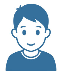 Obraz premium Chłopiec dziecko ikona 