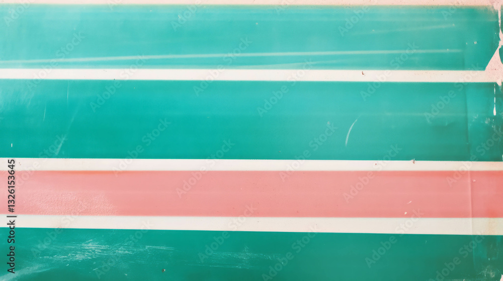 Poster Abstract lo fi printer texture with colorful banding and lines for design projects