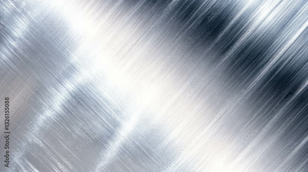 Poster macro shot of textured metal surface with grain detail for design and background