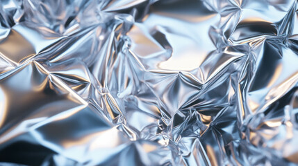 Abstract metallic texture with beryllium lightness and chaotic reflections for creative design