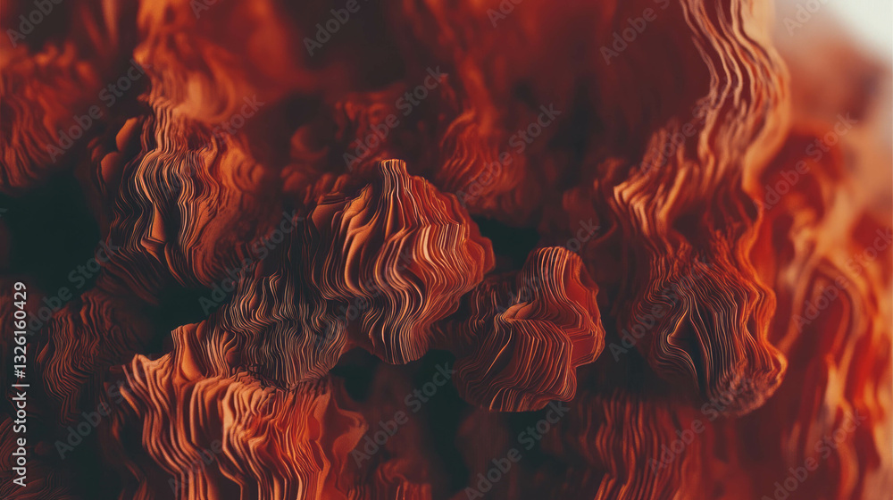 Aufkleber fiery texture and glow of burnt paper with ember illumination for design projects