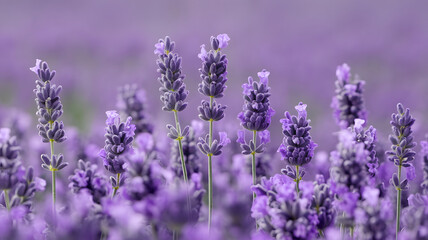 Obraz premium Realistic illustration of fresh, ripe lavender, emphasizing its smooth texture and vibrant color, against a clean white background for a fresh and minimalistic aesthetic.
