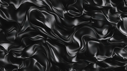 Obraz premium Deep ocean texture with dark chaotic waves for artistic design