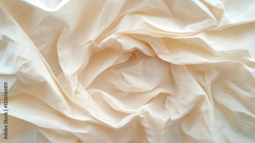 Poster abstract linen paper texture with creative chaos for artistic design