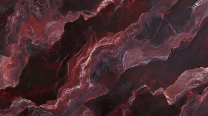 Obraz premium Abstract marble veining with chaotic patterns in rich earth tones for modern design