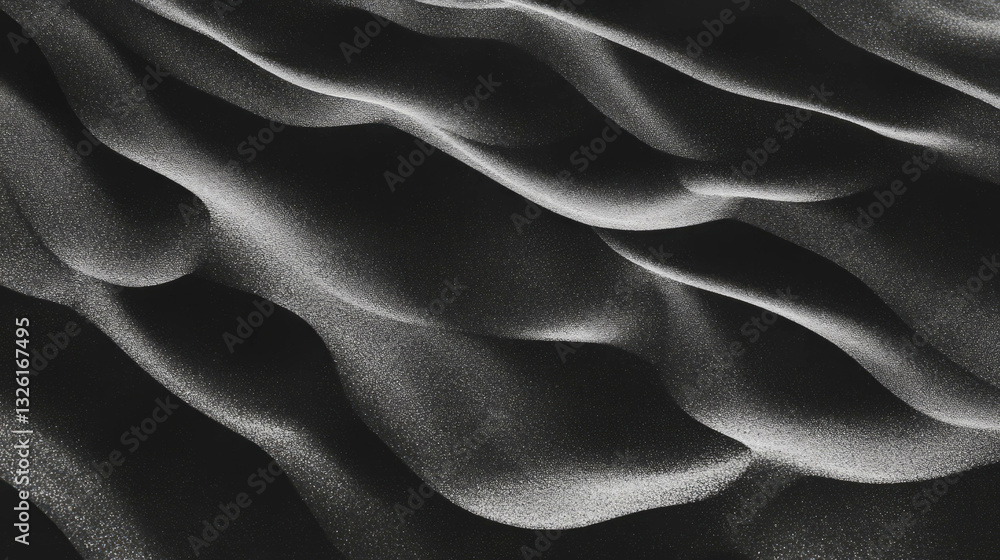 Poster abstract waves of medium sandpaper texture for background and design