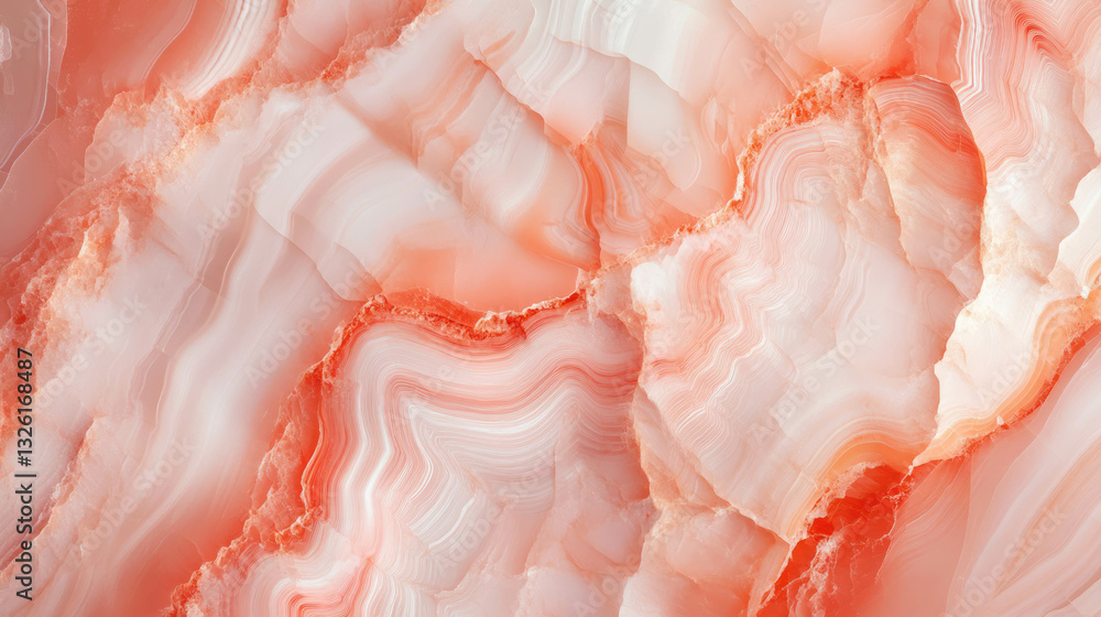 Poster Abstract texture of onyx with sand and shadow patterns for creative design
