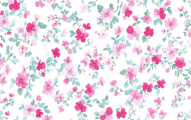  Vintage floral texture art background