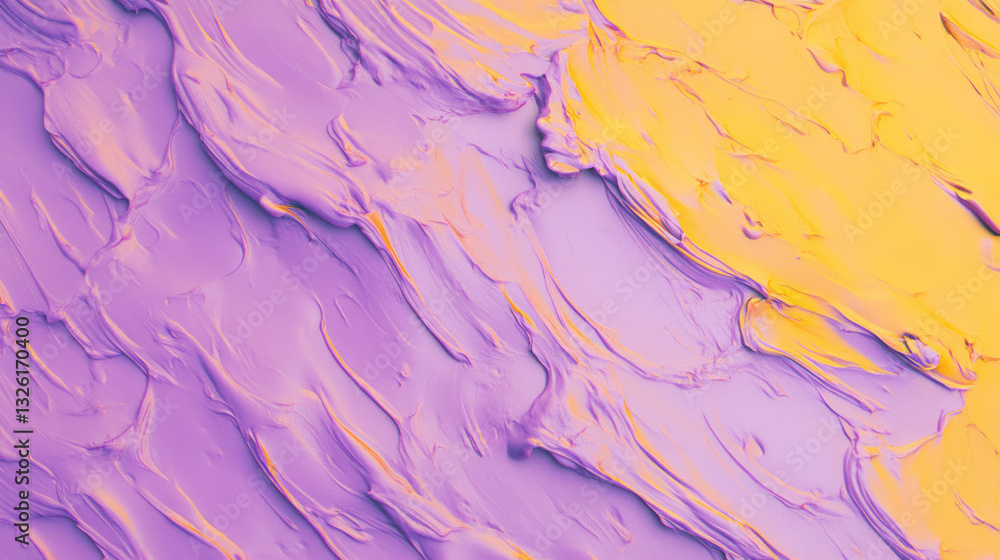 Poster abstract purple and yellow gradient texture for creative background design
