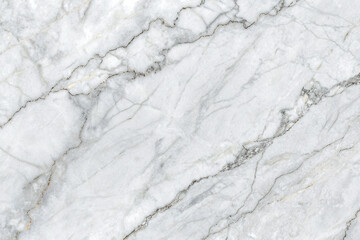 Obraz premium The texture of white marble with dark veins and intricate patterns.