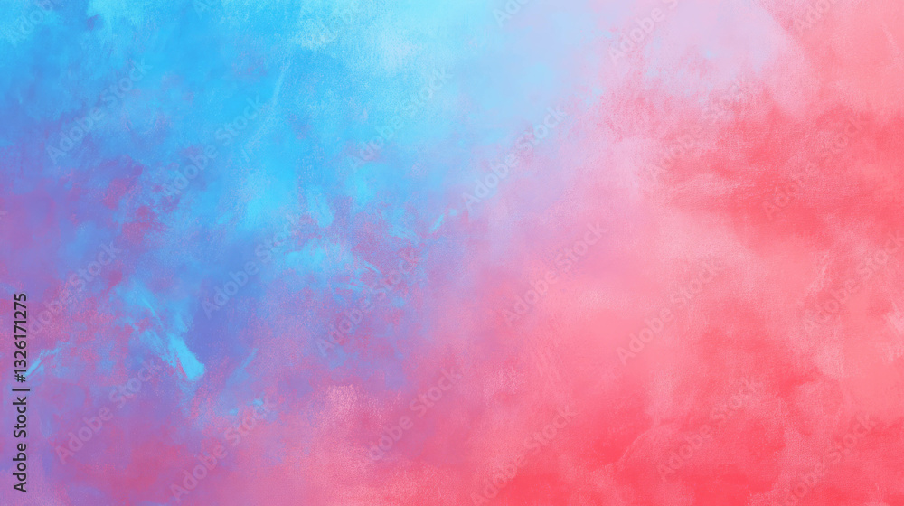 Poster abstract red and blue gradient texture for minimalist design projects