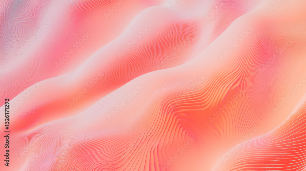 Poster vibrant red and orange gradient texture for modern design and background