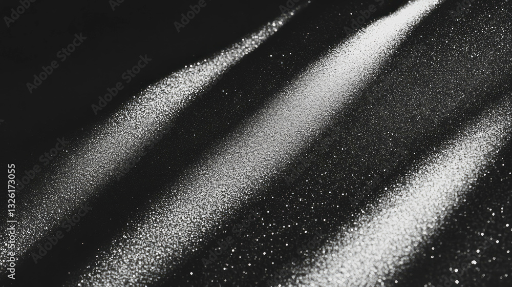 Aufkleber abstract texture of sandpaper grit in dynamic chaotic pattern