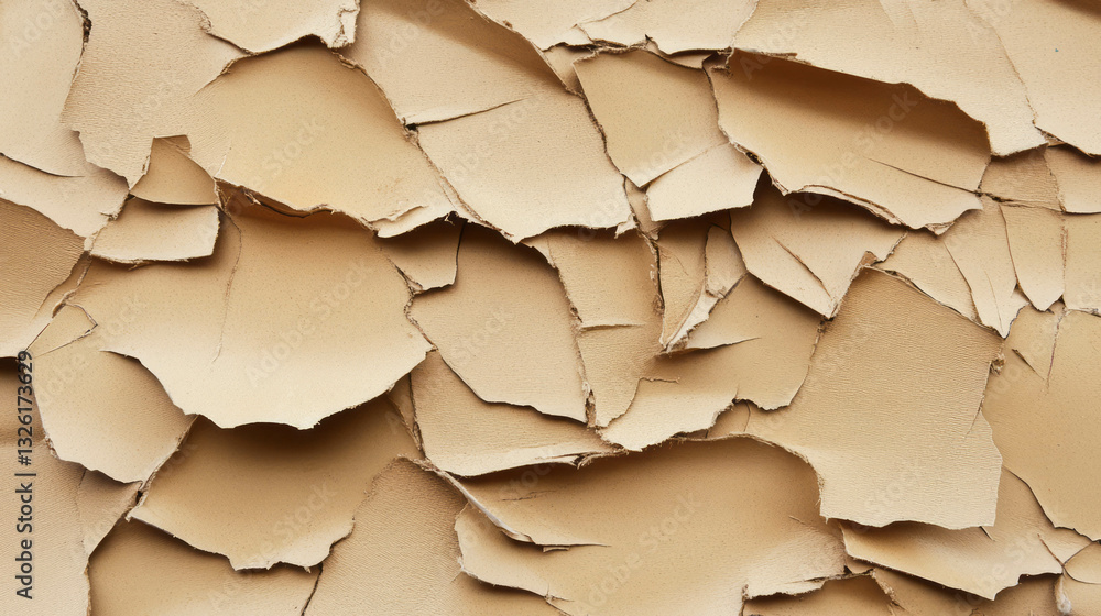 Fototapete abstract texture of worn sandpaper with chaotic patterns for creative design